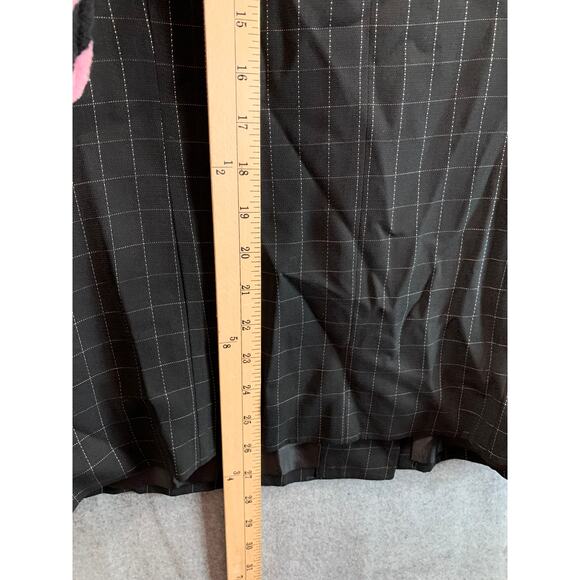 Hillard & Hanson Suits Womens Size 16 Black Formal Top Blazer - Picture 7 of 7